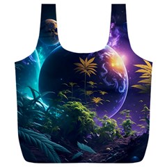 Fantasy People Mysticism Composing Full Print Recycle Bag (xxxl) by Jancukart