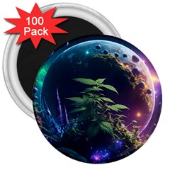 Fantasypeople Mysticism Composing 3  Magnets (100 pack)