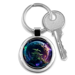 Fantasypeople Mysticism Composing Key Chain (round)