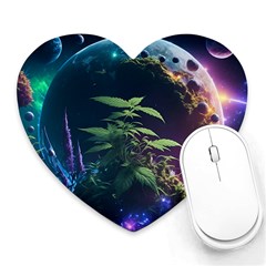 Fantasypeople Mysticism Composing Heart Mousepad