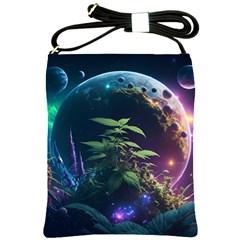 Fantasypeople Mysticism Composing Shoulder Sling Bag by Jancukart