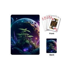 Fantasypeople Mysticism Composing Playing Cards Single Design (Mini)