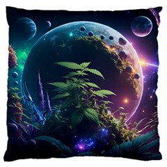 Fantasypeople Mysticism Composing Standard Premium Plush Fleece Cushion Case (one Side) by Jancukart