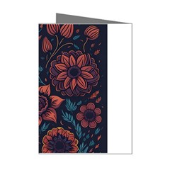 Flower Art Drawing Painting Spring Mini Greeting Cards (pkg Of 8) by Jancukart