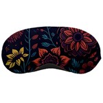 Flower Art Drawing Painting Spring Sleeping Mask Front