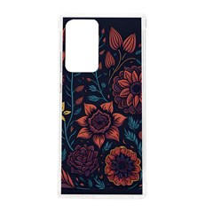 Flower Art Drawing Painting Spring Samsung Galaxy Note 20 Ultra TPU UV Case