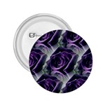 Purple Flower Rose Petals Plant 2.25  Buttons Front