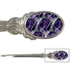 Purple Flower Rose Petals Plant Letter Opener by Jancukart