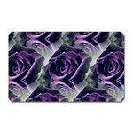 Purple Flower Rose Petals Plant Magnet (Rectangular) Front