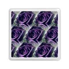 Purple Flower Rose Petals Plant Memory Card Reader (square) by Jancukart