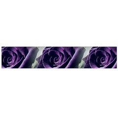 Purple Flower Rose Petals Plant Large Premium Plush Fleece Scarf  by Jancukart