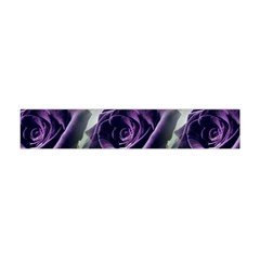 Purple Flower Rose Petals Plant Premium Plush Fleece Scarf (mini) by Jancukart