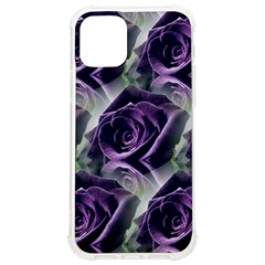 Purple Flower Rose Petals Plant Iphone 12/12 Pro Tpu Uv Print Case