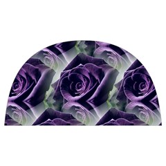 Purple Flower Rose Petals Plant Anti Scalding Pot Cap by Jancukart