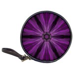 Pattern Purple Symmetry Dark Classic 20-CD Wallets Front