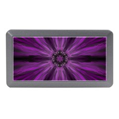 Pattern Purple Symmetry Dark Memory Card Reader (mini)