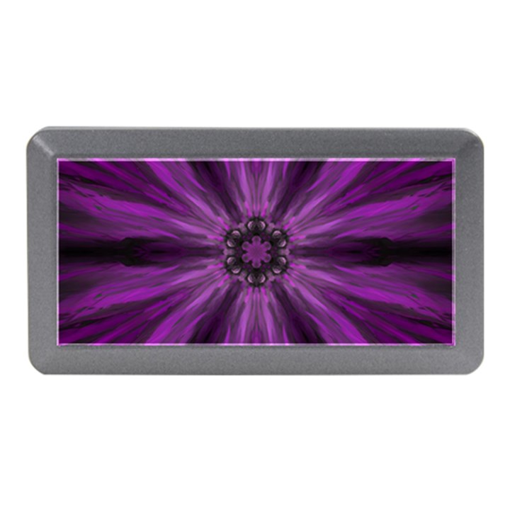 Pattern Purple Symmetry Dark Memory Card Reader (Mini)