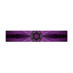 Pattern Purple Symmetry Dark Premium Plush Fleece Scarf (mini)