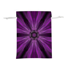 Pattern Purple Symmetry Dark Lightweight Drawstring Pouch (s) by Jancukart