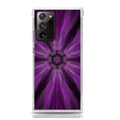 Pattern Purple Symmetry Dark Samsung Galaxy Note 20 Ultra Tpu Uv Case by Jancukart