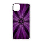 Pattern Purple Symmetry Dark iPhone 11 Pro Max 6.5 Inch TPU UV Print Case Front