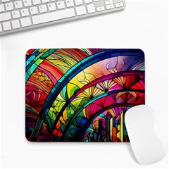 Stained Glass Window Small Mousepad