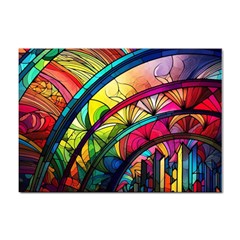 Stained Glass Window Sticker A4 (10 Pack) by Jancukart