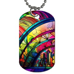 Stained Glass Window Dog Tag (two Sides)