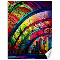 Stained Glass Window Canvas 18  X 24 