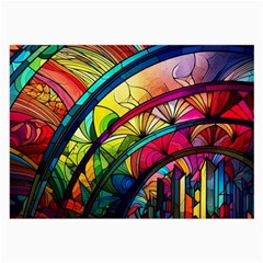 Stained Glass Window Large Glasses Cloth