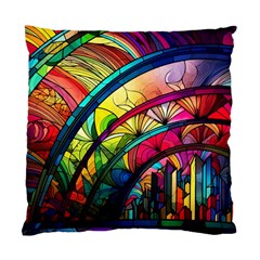 Stained Glass Window Standard Cushion Case (two Sides)