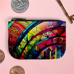 Stained Glass Window Mini Coin Purse