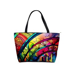 Stained Glass Window Classic Shoulder Handbag