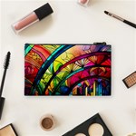 Stained Glass Window Cosmetic Bag (Small) Back