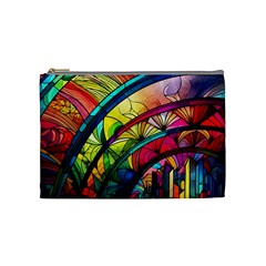 Stained Glass Window Cosmetic Bag (medium)