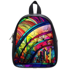 Stained Glass Window School Bag (small)