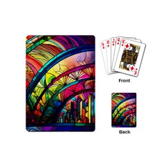 Stained Glass Window Playing Cards Single Design (mini)