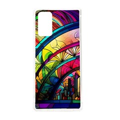 Stained Glass Window Samsung Galaxy Note 20 Tpu Uv Case by Jancukart