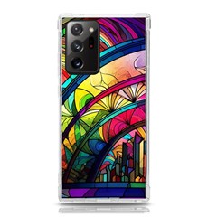 Stained Glass Window Samsung Galaxy Note 20 Ultra Tpu Uv Case by Jancukart