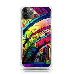 Stained Glass Window Iphone 11 Pro Max 6 5 Inch Tpu Uv Print Case by Jancukart