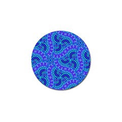 Background Pattern Geometric Golf Ball Marker