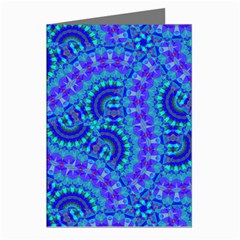 Background Pattern Geometric Greeting Cards (pkg Of 8)