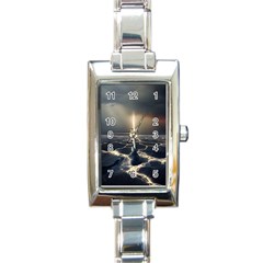 Apocalypse Armageddon Apocalyptic Rectangle Italian Charm Watch