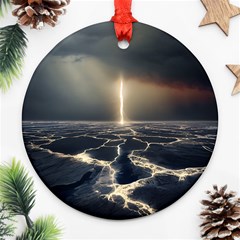 Apocalypse Armageddon Apocalyptic Ornament (round) by Jancukart