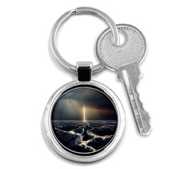 Apocalypse Armageddon Apocalyptic Key Chain (round) by Jancukart