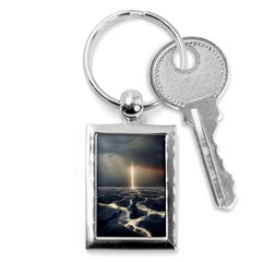 Apocalypse Armageddon Apocalyptic Key Chain (rectangle) by Jancukart