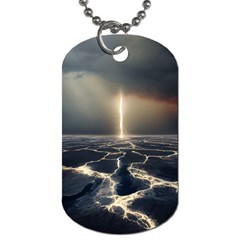 Apocalypse Armageddon Apocalyptic Dog Tag (one Side) by Jancukart