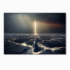 Apocalypse Armageddon Apocalyptic Postcard 4 x 6  (pkg Of 10) by Jancukart