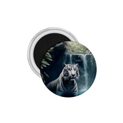 Tiger White Tiger Nature Forest 1 75  Magnets by Jancukart