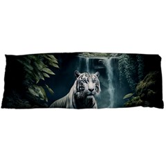 Tiger White Tiger Nature Forest Body Pillow Case (dakimakura) by Jancukart